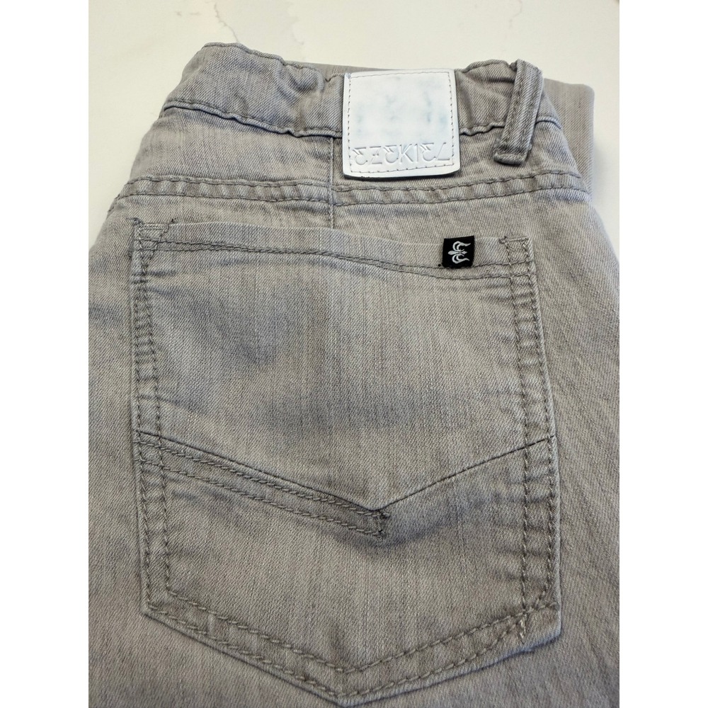 Ezekiel Mens Gray Slim Straight Denim Jeans Size 32 Casual Skate Lifestyle